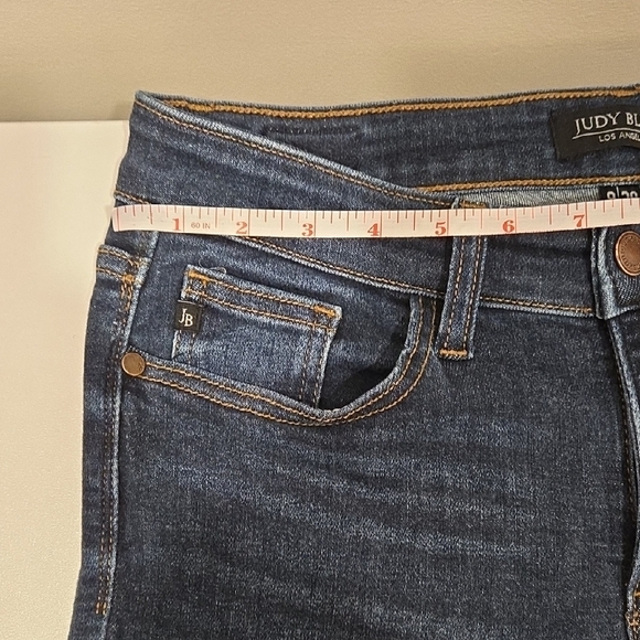 Judy Blue Dark Indigo Flare Jeans - Picture 10 of 16